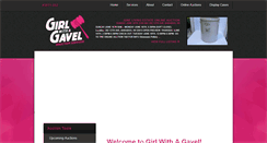 Desktop Screenshot of girlwithagavel.com