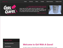 Tablet Screenshot of girlwithagavel.com